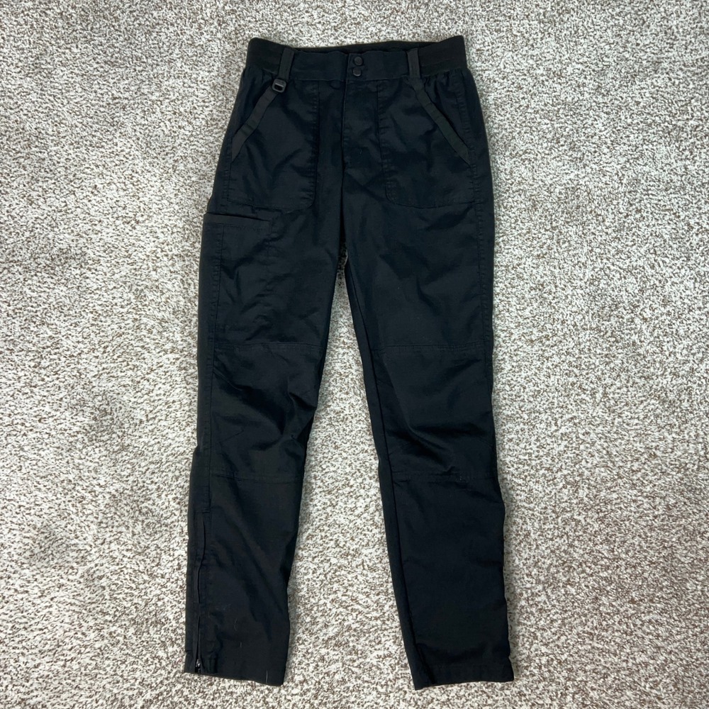 Carhartt Pants Womens Small Black Ripstop Rugged Flex Utility Scrub Nurse Work